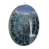 デジタルアートの滝 ダーツボード (正面左)