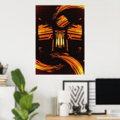 デジタルアートを上回る ポスター (ホームオフィス)