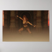 デジタルアートを攻撃する準備ができている ポスター (正面)