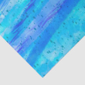 デジタルアートブルーとパープルウェーブの抽象芸術 薄葉紙 (詳細)