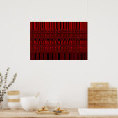 デジタルアートポスタープリントコンピュータアートポスター ポスター (キッチン)