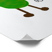 デジタルアートポートレート、ピックルのディルミーム おもしろい ポスター (角)