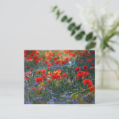 デジタルアートワークの郵便はがき ポストカード (スタンド正面)