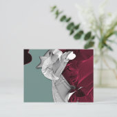 デジタルアート姿 ポストカード (スタンド正面)