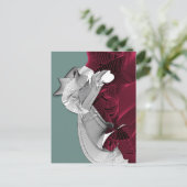 デジタルアート姿 ポストカード (スタンド正面)