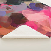 デジタルアート抽象芸術パターン。ハンドスケッチ モダン シェルパブランケット (3/4)