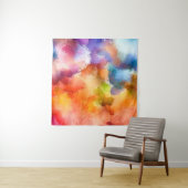 デジタルアート抽象芸術パターン。ハンドスケッチ モダン  タペストリー (インサイチュ)