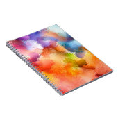 デジタルアート抽象芸術パターン。ハンドスケッチ モダン  ノートブック (右側)