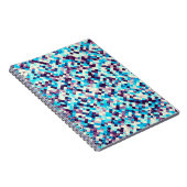 デジタルアート抽象芸術パターン。抽象芸術幾何i ノートブック (右側)