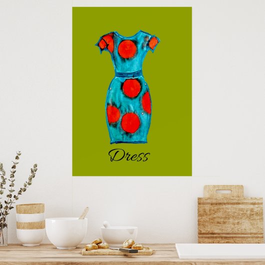 デジタルアート ポスター (キッチン)