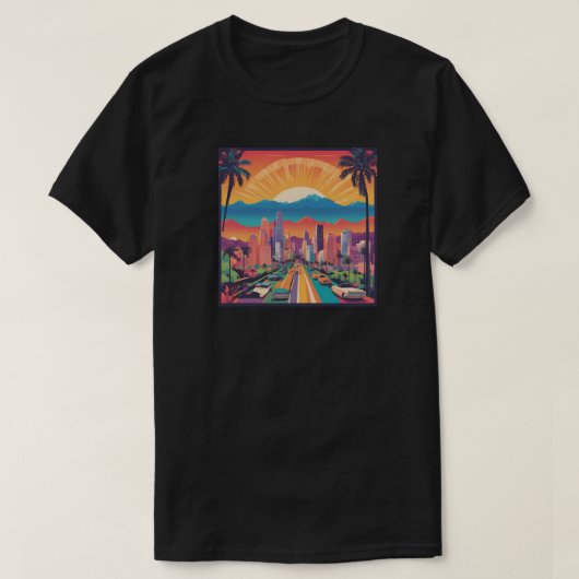 デジタルアート Tシャツ (デザイン正面)