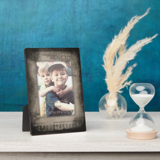 デジタルアーバングランジ動揺してフィルムストリップ枠 フォトプラーク (側面)