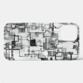 デジタルアーバン回路設計のモバイルデバイスケース Case-Mate iPhoneケース (裏面 (横))