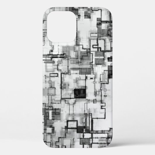 デジタルアーバン回路設計のモバイルデバイスケース Case-Mate iPhoneケース (裏面)