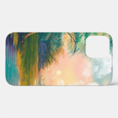 デジタルア絵画ートの風景、春の川 Case-Mate iPhoneケース (裏面 (横))