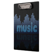 デジタルイコライザ音楽波壁 クリップボード (左)