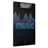 デジタルイコライザ音楽波壁 クリップボード (右)