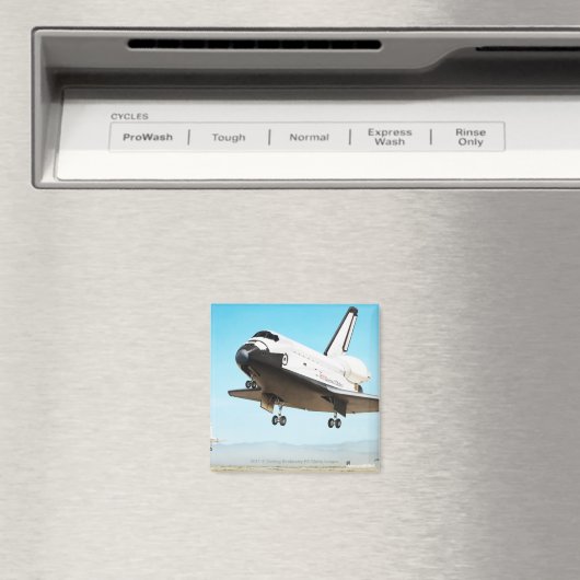 デジタルイラストレーションの宇宙シャトル マグネット (インサイチュ (食洗機))