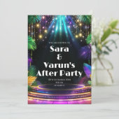 デジタルインディアンカクテルパーティの招待状インディアン 招待状 (スタンド正面)