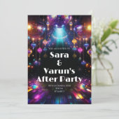 デジタルインディアンヤングスターズパーティー招待状結婚&s 招待状 (スタンド正面)