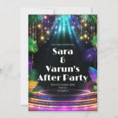 デジタルインドカクテルパーティー招待状インド 招待状 (正面)