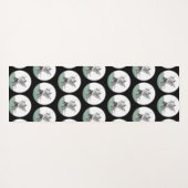 デジタルウォリアカスタムー – 背景色 ヨガマット (裏面(横))