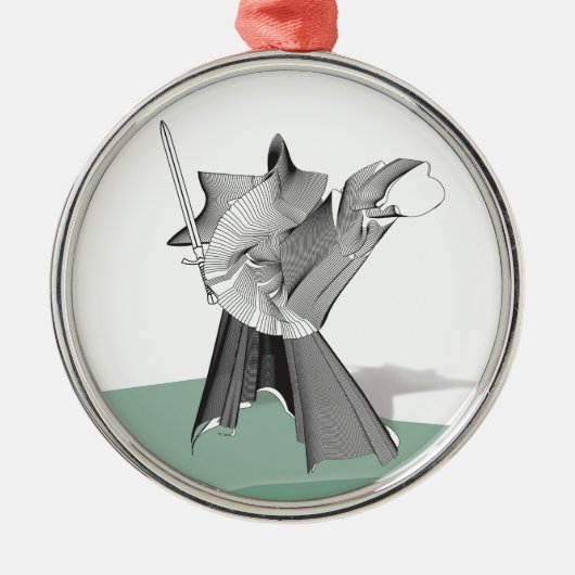 デジタルウォリアー メタルオーナメント (正面)