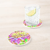 デジタルウォーターカラーダリアギフト コースター (側面)