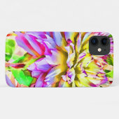 デジタルウォーターカラーダリア Case-Mate iPhoneケース (裏面(横))