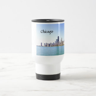 デジタルエアブラシ絵画ドのCHicago トラベルマグ