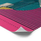 デジタルエコー – Memphis Redux ポスター (角)