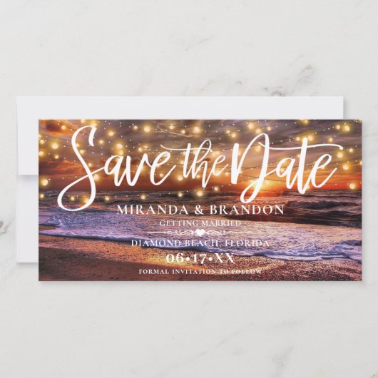 デジタルオーシャンビーチ セーブ・ザ・デート ご案内 (正面)