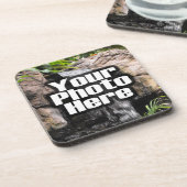 デジタルカスタムでパーソナライズな写真はあなたの写真を加えます コースター (左側)