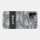 デジタルカムフラージュのやっとそこにiphone 4ケース Case-Mate iPhoneケース (裏面(横))