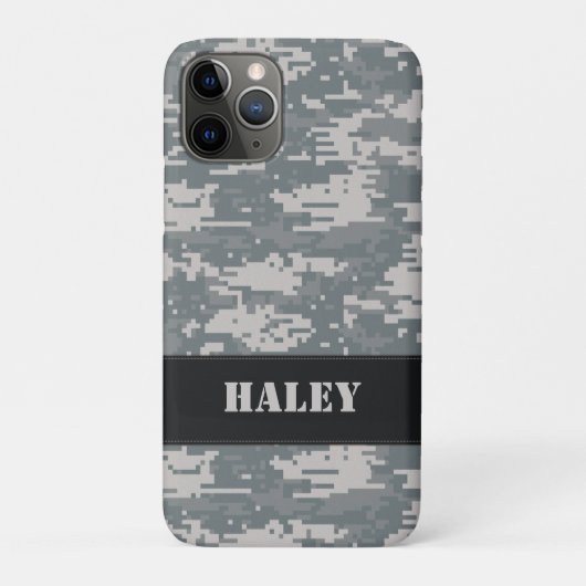 デジタルカムフラージュのやっとそこにiphone 4ケース Case-Mate iPhoneケース (裏)