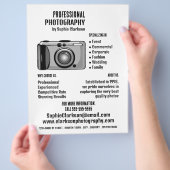 デジタルカメラのアイコン写真家、写真の採用 チラシ (手)