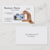 デジタルカメラの名刺 名刺 (正面/裏面)