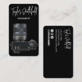 デジタルカメラ写真用名刺 名刺 (正面/裏面)