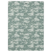 デジタルカモフラージウッドランド クリップボード (裏面)