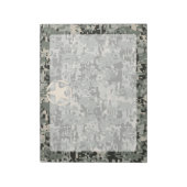 デジタルカモフラージュのスター型ステンシル ノートパッド (回転)