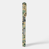 デジタルカモフラージュ タン+グリーンSMカモフラージュパターン Case-Mate iPhoneケース (裏面 / 右)