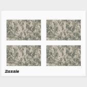 デジタルカモフラージュ 長方形シール (シート)