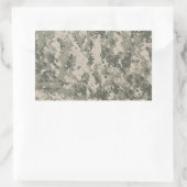 デジタルカモフラージュ 長方形シール (バッグ)