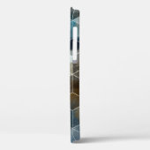 デジタルカラフルの壁タイルのデザイン、背景、 Case-Mate iPhoneケース (裏面 / 左)