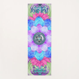 デジタルカラフル曼荼羅 ヨガマット