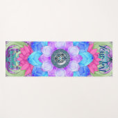 デジタルカラフル曼荼羅 ヨガマット (正面(横))