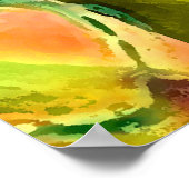 デジタルカラーハート ポスター (角)