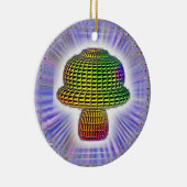 デジタルキノコ セラミックオーナメント (右)