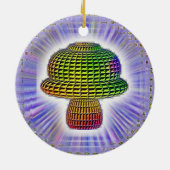 デジタルキノコ セラミックオーナメント (裏面)