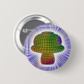 デジタルキノコ 缶バッジ (正面&裏面)